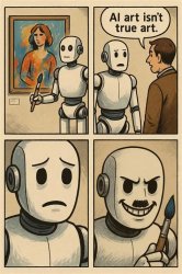 ai art school Meme Template