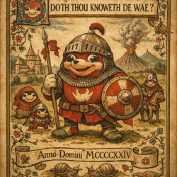 Ugandan knuckles in 1424 Meme Template