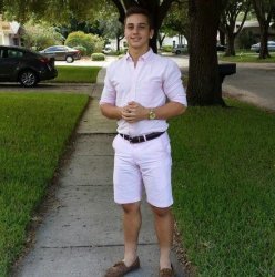 Guy with khaki shorts Meme Template