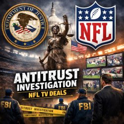 DOJ opens antitrust investigation of NFL over TV deals Meme Template