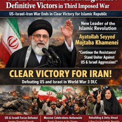 US–Israel–Iran War Meme Template