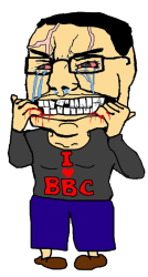 Chudjak with I Love BBC shirt Meme Template