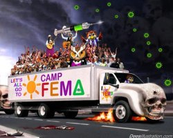 FEMA camp Meme Template