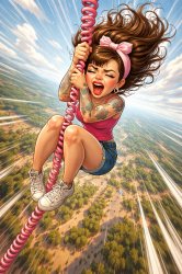 fearful freefall Meme Template