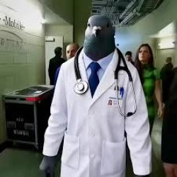 pigeon doctor Meme Template
