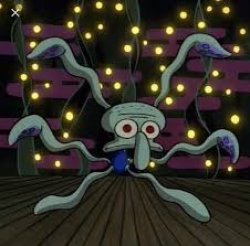 Squidward vibinb Meme Template