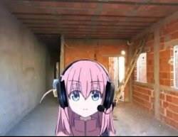 Bocchi the Epic Gamer Meme Template