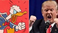 two Donald's mad Meme Template