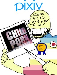 Average Pixiv users Meme Template