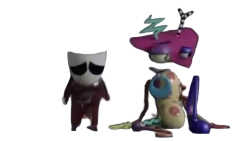 Sad Gangle and sad Zooble Meme Template