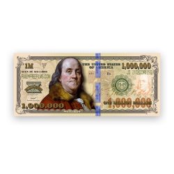 Million dollar bill from living waters Meme Template