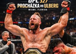 UFC 327: PROCHÁZKA VS ULBERG, U UFC returns to Kaseya Center in Meme Template