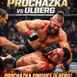 UFC 327: PROCHÁZKA VS ULBERG, U UFC returns to Kaseya Center in Meme Template