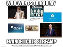 Evangelical club Meme Template