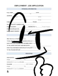 Job Application Meme Template