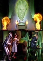 Trump is revealed as the wizard Meme Template
