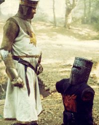 Iran’s Black Knight Meme Template