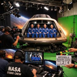 Artemis II reentry day Meme Template