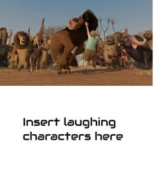 Who laughs at Makunga's comeuppance Meme Template