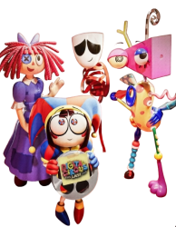 Four tickets to The Amazing Digital Circus Final Act Meme Template