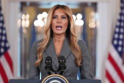 Melania Press Statement Meme Template