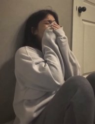 Crying girl Meme Template