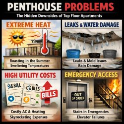 Top floor apartments with rooftop balconies Meme Template