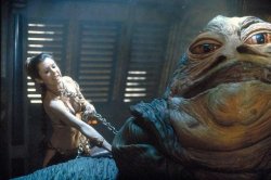 Leia strangling Jabba Meme Template