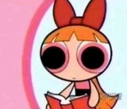 Blossom's seen things Meme Template