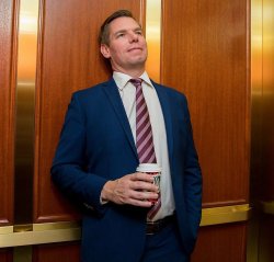 Eric Swillwell stressed out Meme Template