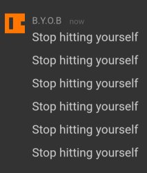 Stop hitting yourself Meme Template