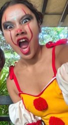 Creepy funny clown Meme Template