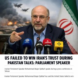 US failed to win Iran’s trust during Pakistan talks: Parliament Meme Template