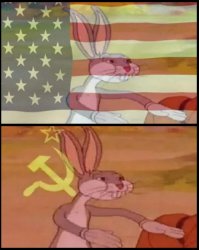 Communist Bugs Bunny Meme Template