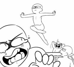 Group fight Meme Template
