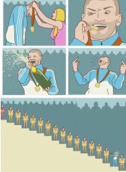 15th place celebration Meme Template