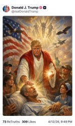 Trump jesus blessing epstein Meme Template