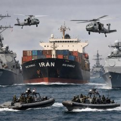 US to blockade ships from Iranian ports as Trump claims ceasefir Meme Template