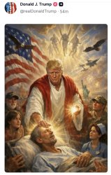 Antichrist Trump Meme Template