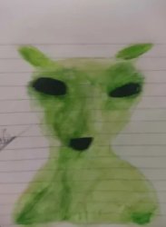 funny alien cat Meme Template