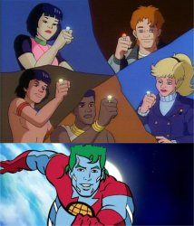 Captain Planet Meme Template
