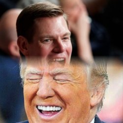 Trump and Swalwell Meme Template