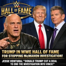 Donald Trump Is In WWE Hall of Fame Meme Template