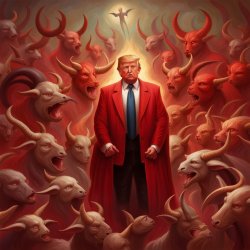 Is Trump the antichrist? The devil? Satan? Meme Template