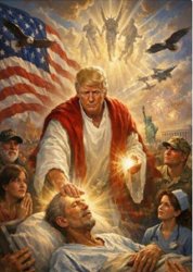 Trump Jesus Meme Template