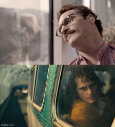 Her/Joker Bus Meme Template