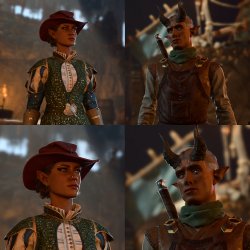 Padme but in BG3 Meme Template