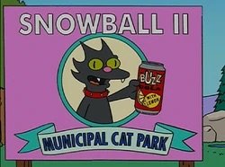 Snowball II Municipal Cat Park Meme Template