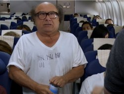 IASIP Frank on plane Meme Template