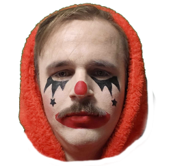 Sad Clown Dawg Meme Template